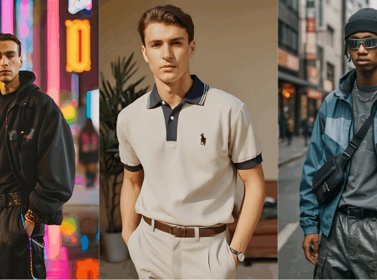 different men's fashion styles
